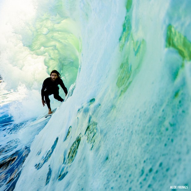Wispy getting his froth on.