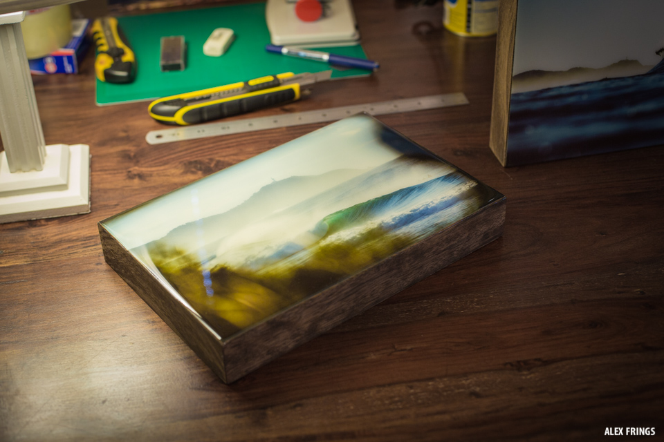 Waves of Byron Resin Block series by Alex Frings