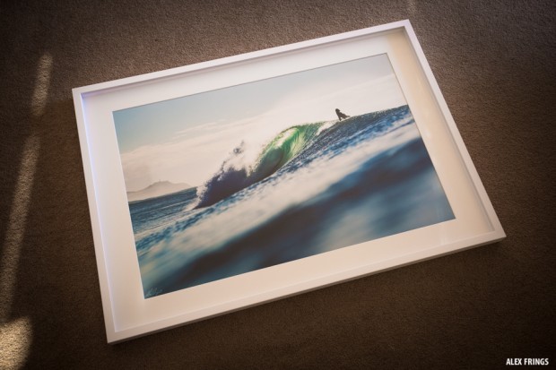 Alex Frings framed print in shadow box frame