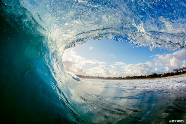 Byron Bay Main Beach barrel