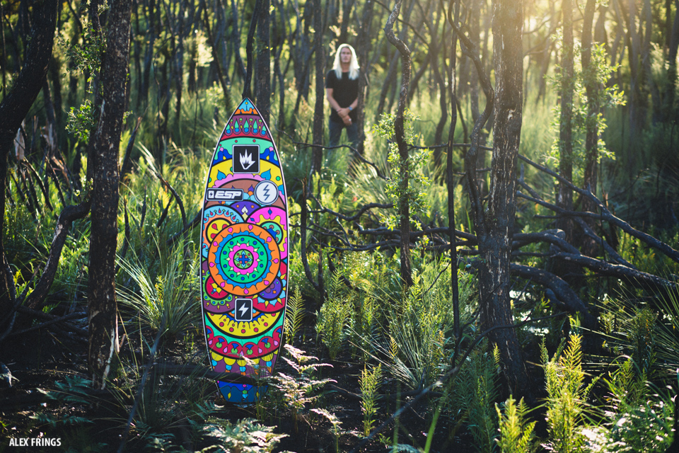 Torren Martyn Surfboard Art Byron Bay