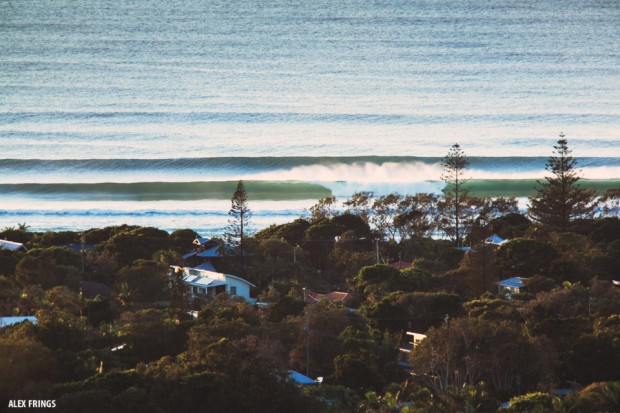 Byron Bay open beaches pumping